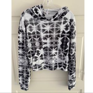 Tie Dye velour sweatshirt